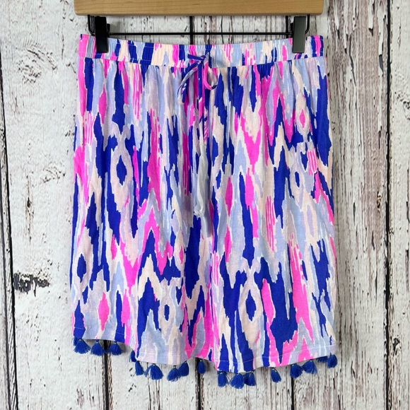 🏷️NWT Lilly Pulitzer “Palma One Too Many Tassels” Skirt or Tube Top Size XS NEW! - Picture 1 of 16